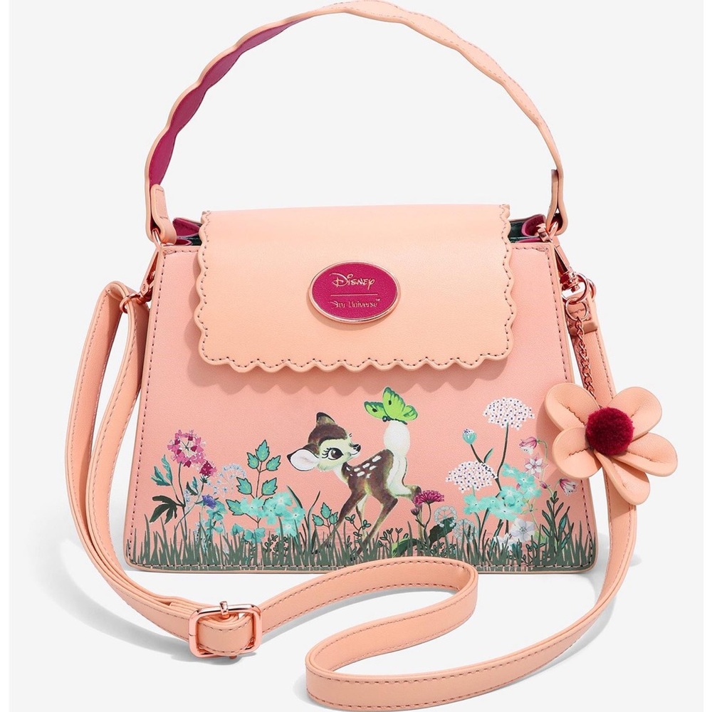 Disney Our Universe Bambi Watercolor Portrait Handbag